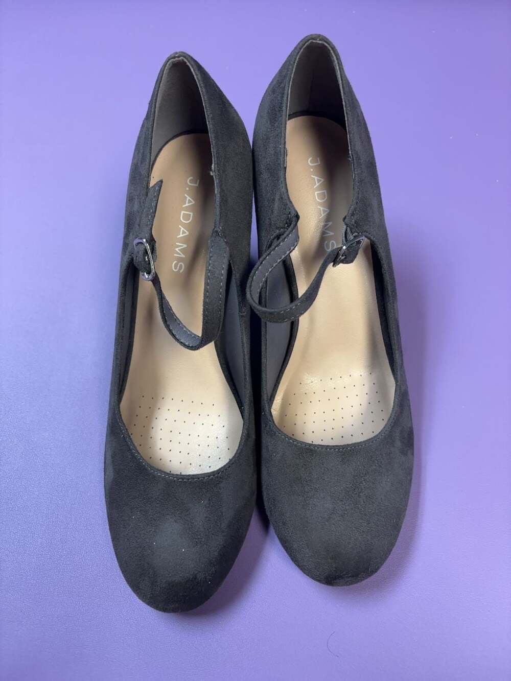 J. Adams Mary Jane Kitten Heels -